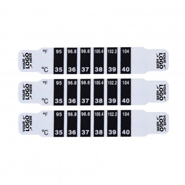 Forehead Thermometer Test Sticker